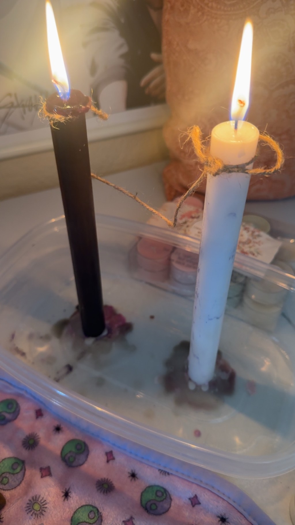 White Candle Black&nbsp;Candle